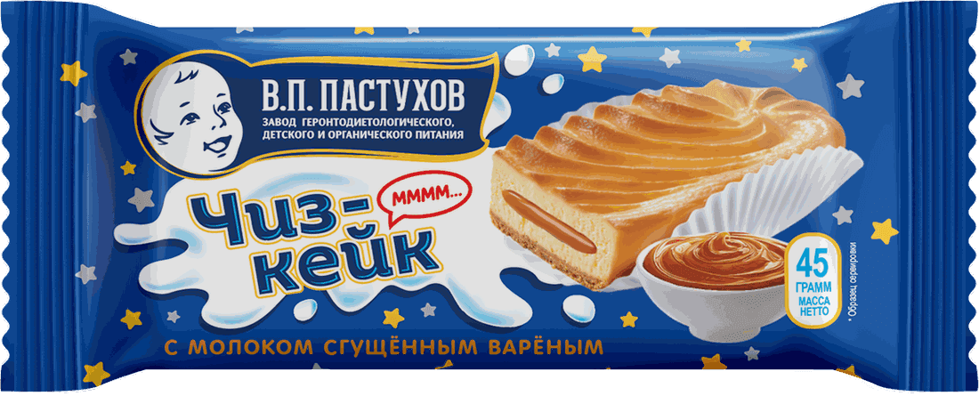 Чизкейк — Варёная сгущёнка: упаковка