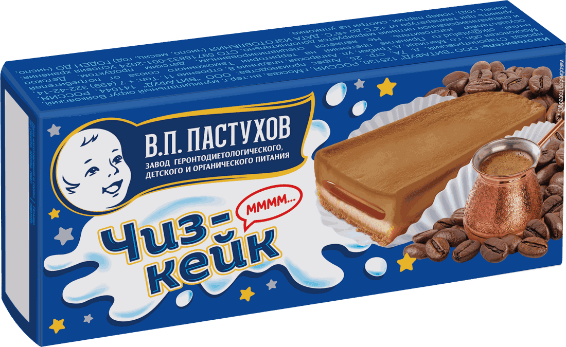 Чизкейк — Кофе и карамель: упаковка