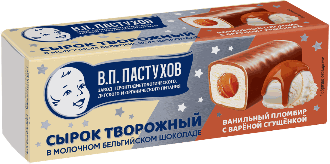 Сырок — Варёная сгущёнка — лайт: упаковка