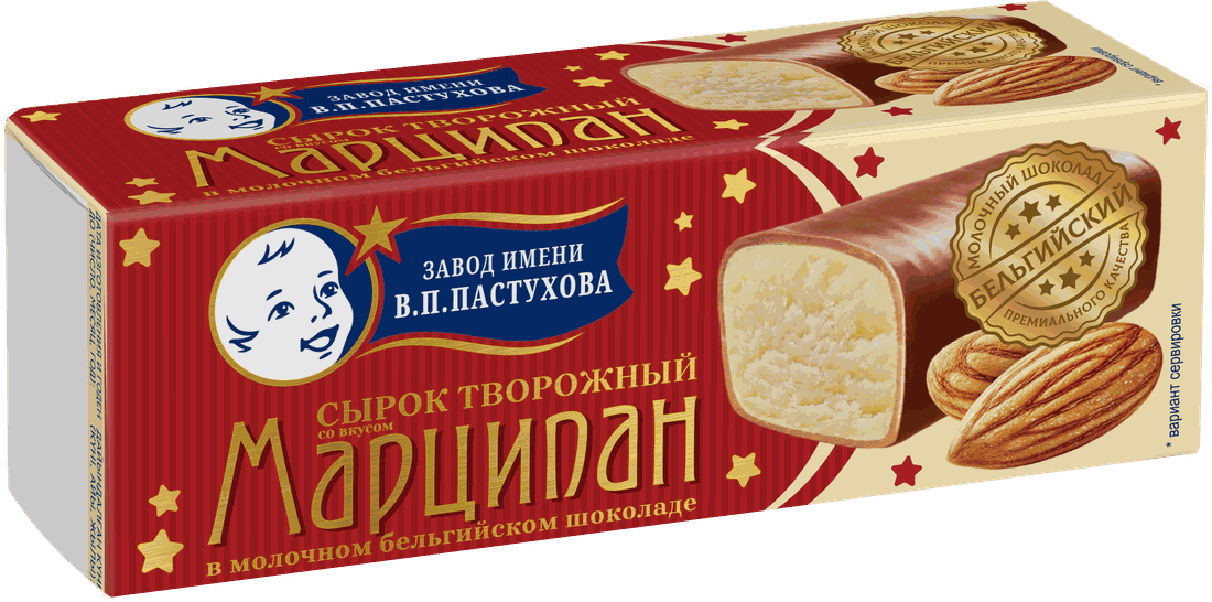 Сырок — Марципан: упаковка