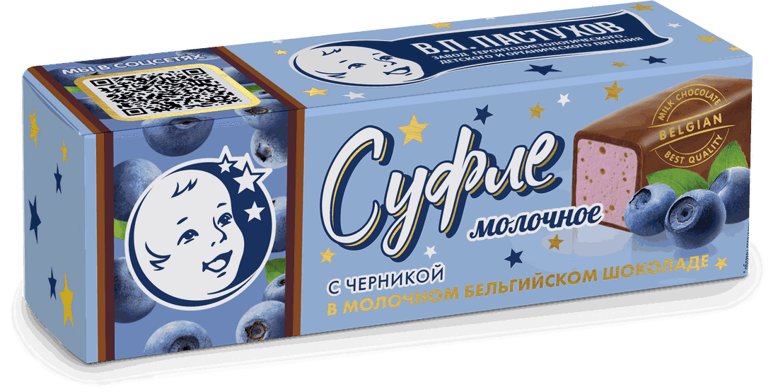 Суфле — Черника: упаковка